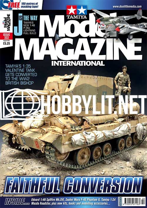 Tamiya Model Magazine International August 2022 Cover