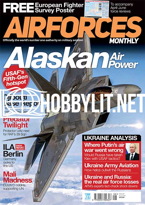 Air Forces Monthly August 2022 Cover