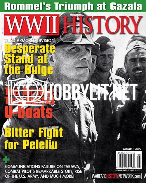 WWII History August 2022 Magazine Cover