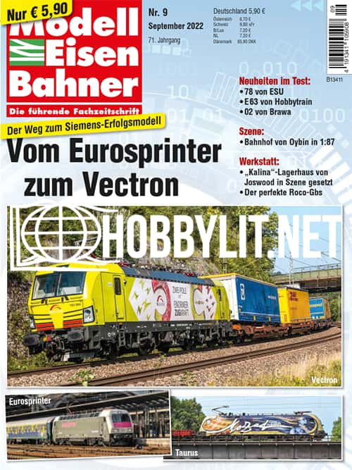 ModellEisenBahner Magazin September 2022 Cover