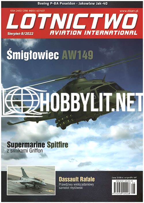 Lotnictwo Aviation International Magazine 8/2022