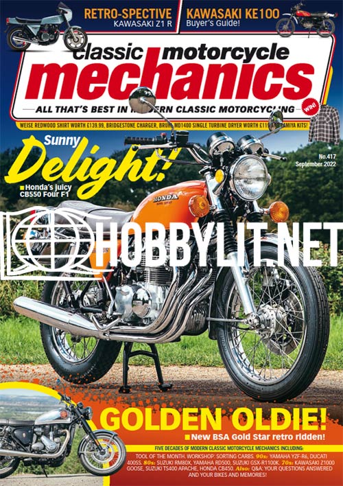 Classic Motorcycle Mechanics Magazine September 2022