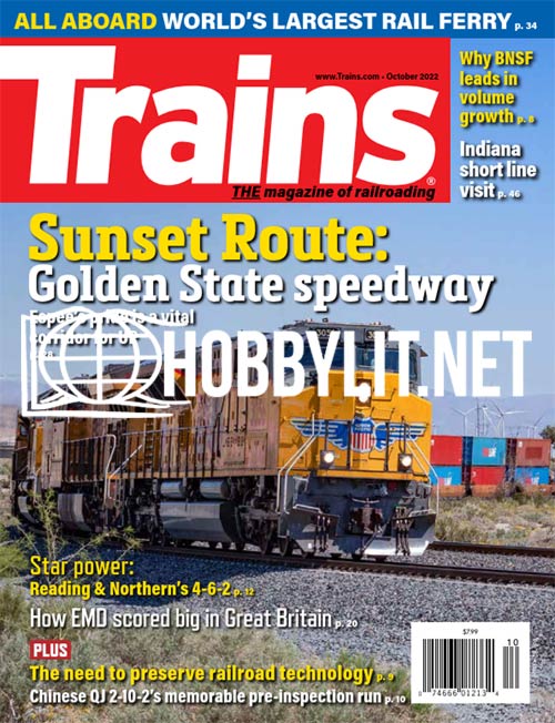 Trains Magazine October 2022