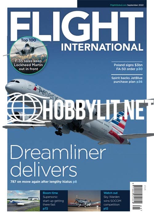 Flight International Magazine September 2022 Cover