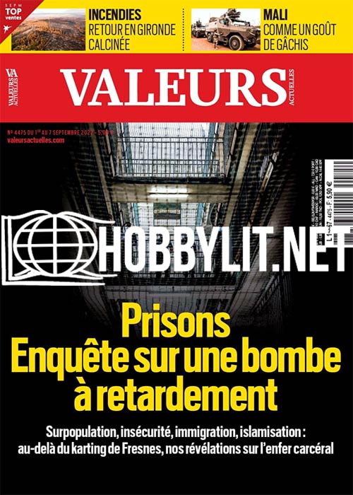 Valeurs actuelles – 01 septembre 2022(No.4475)