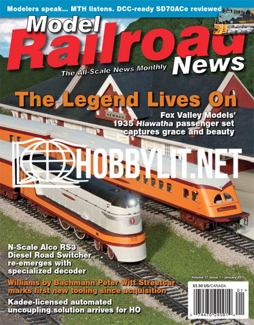 Model Railroad News -Vol.17 Iss.1, January 2011