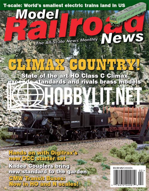 Model Railroad News - February 2011