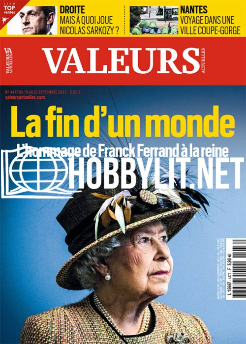 Valeurs actuelles – 15 septembre 2022