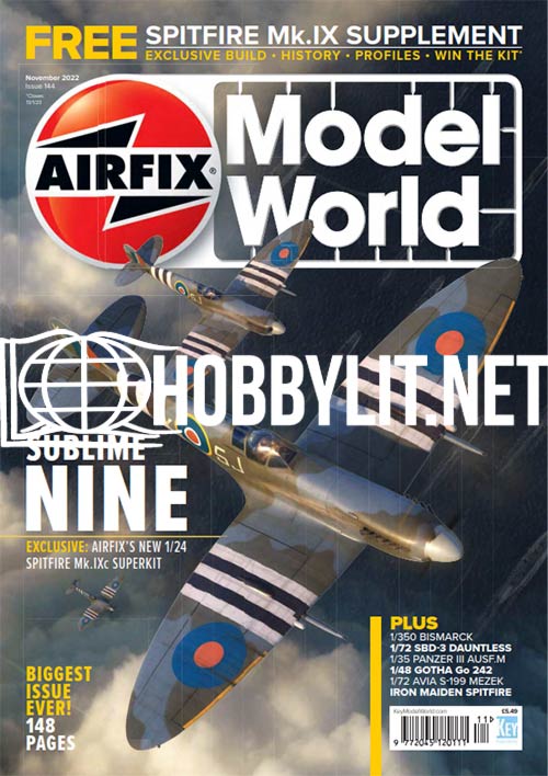 Airfix Model World - Issue 144, November 2022