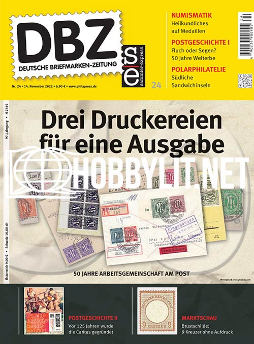 Deutsche Briefmarken-Zeitung – 14. November 2022