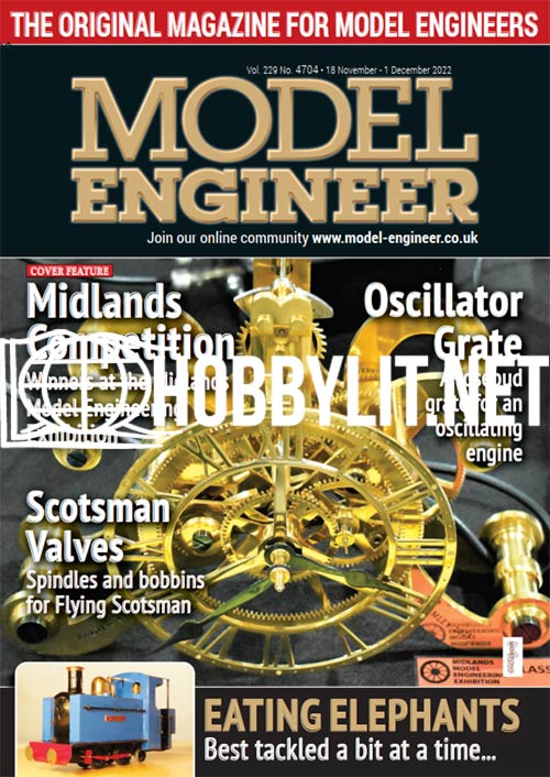 Model Engineer – 18 November 2022