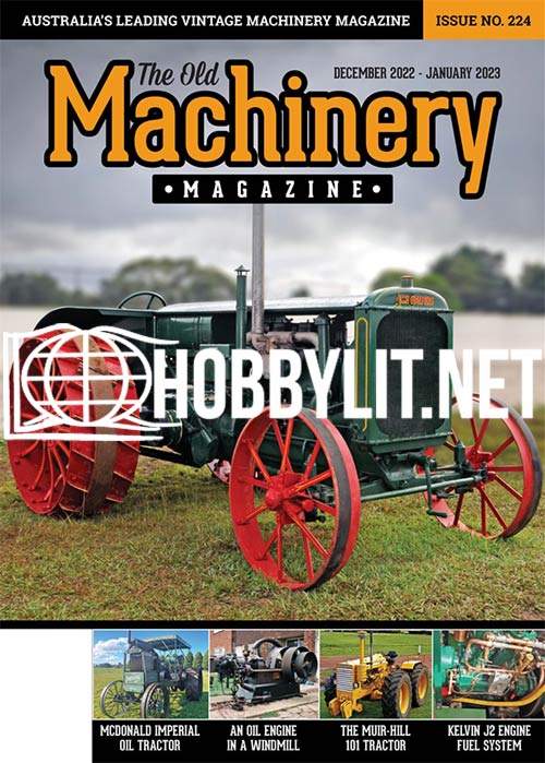 The Old Machinery Magazine - December/January 2023