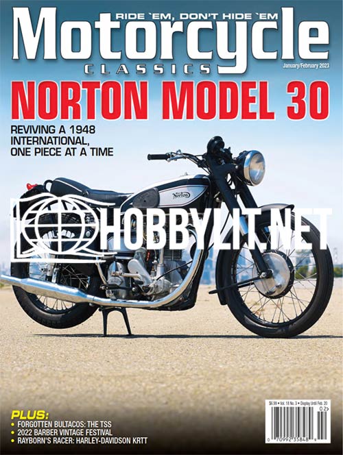 Motorcycle Classics - January/February 2023