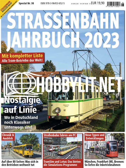 Strassenbahn Jahrbuch 2023