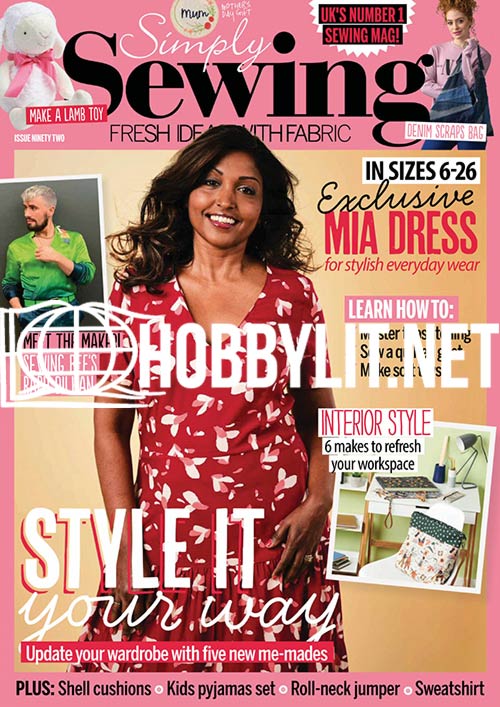 Simply Sewing Issue 92