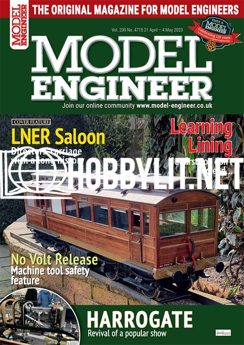 Model Engineer – 21 April 2023