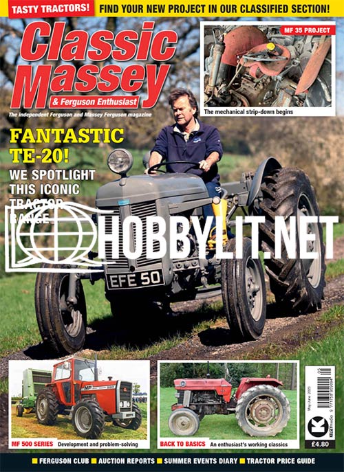 Classic Massey & Ferguson Enthusiast Magazine May-June 2023