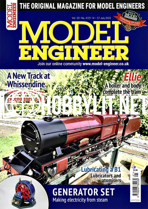 Model Engineer – 14 July 2023