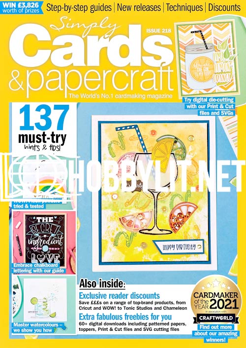 Simply Cards & Papercraft Issue 218