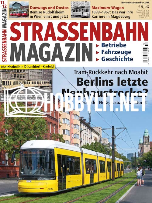 Strassenbahn Magazin - November/Dezember 2023