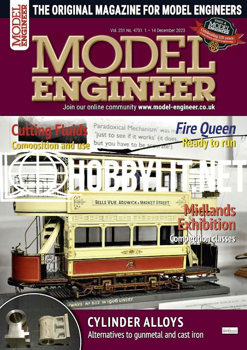 Model Engineer 1-14 December 2023