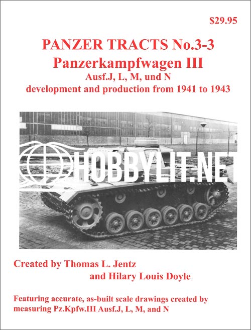 Panzer Tracts No 3-3. Panzerkampfwagen III