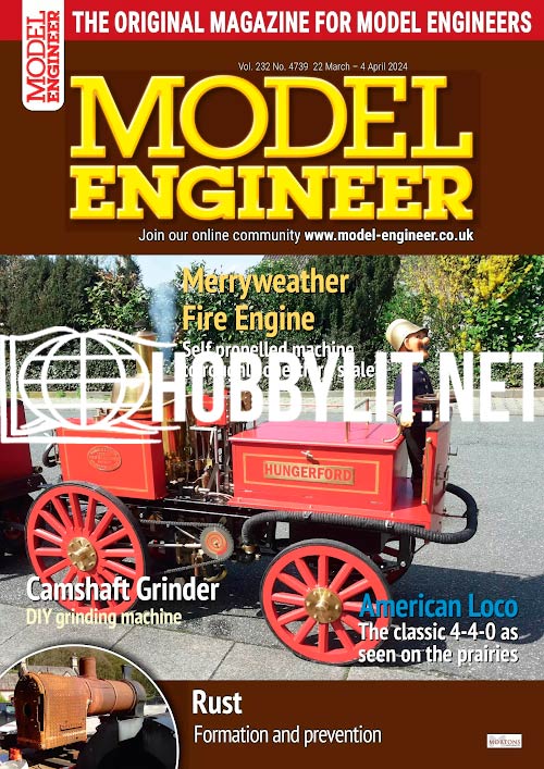 Model Engineer - 22 March 2024