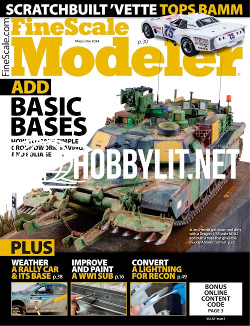 FineScale Modeler Magazine Volume 42 No 3 May-June 2024