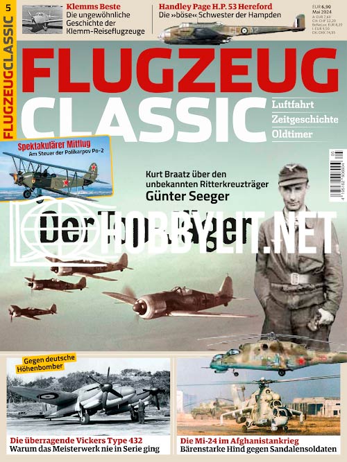 Flugzeug Classic Mai 2024