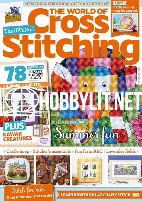 The World of Cross Stitching Magazine July 2024