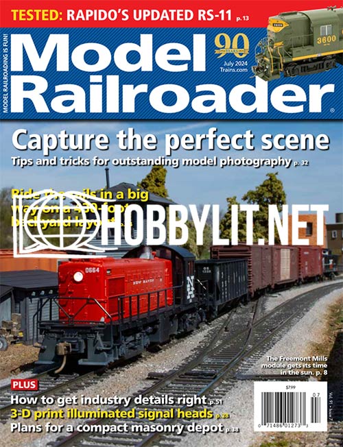 Model Railroader July 2024