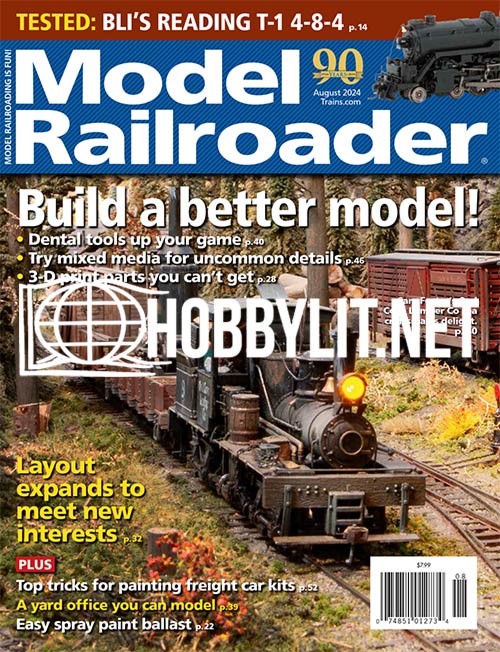 Model Railroader August 2024