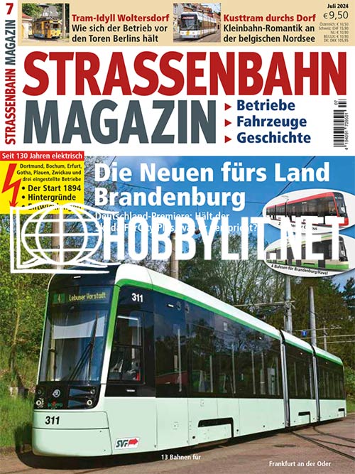 Strassenbahn Magazin Juli 2024