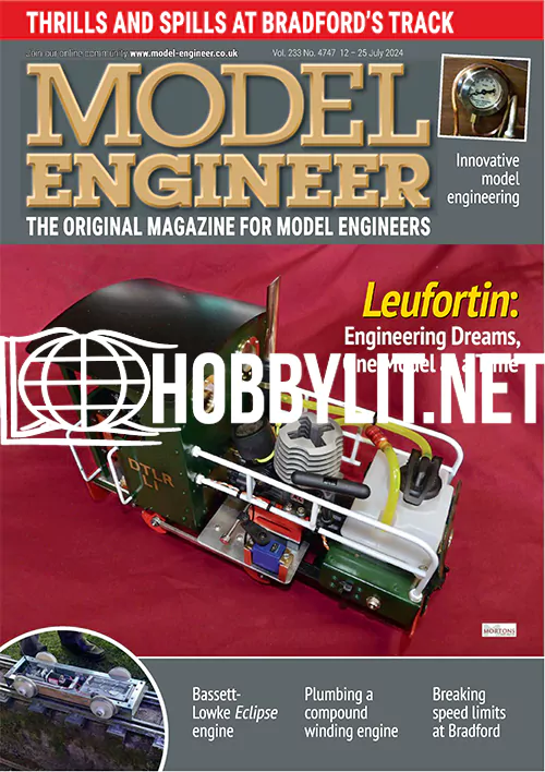 Model Engineer 12 July 2024