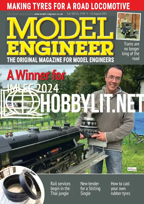 Model Engineer 9 August 2024