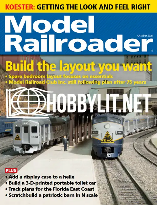 Model Railroader October 2024