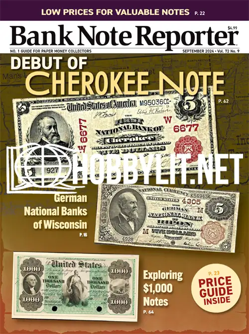 Bank Note Reporter September 2024