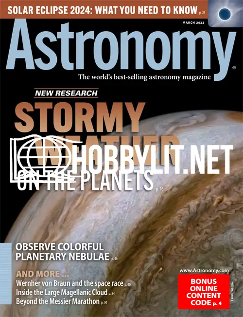 Astronomy March 2022