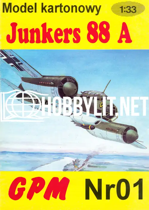 Junkers 88A Paper Model