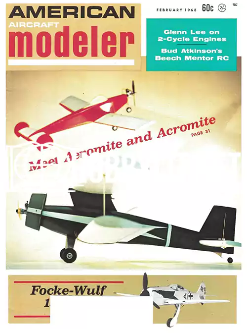 American Aircraft Modeler February 1968