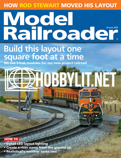 Model Railroader January 2025