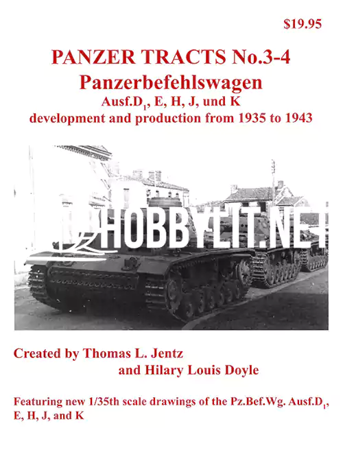 Panzer Tracts No 3-4 Panzerbefehlswagen