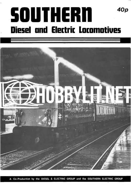 Southern Diesel and Electric Locomotives in Library