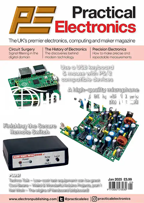 Practical Electronics January 2025