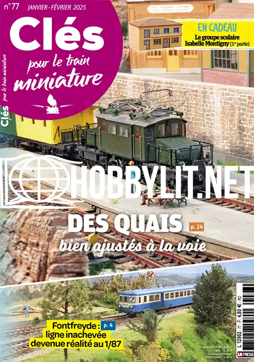 Clés pour le train miniature No 77