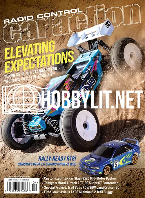 Radio Control Car Action April 2025